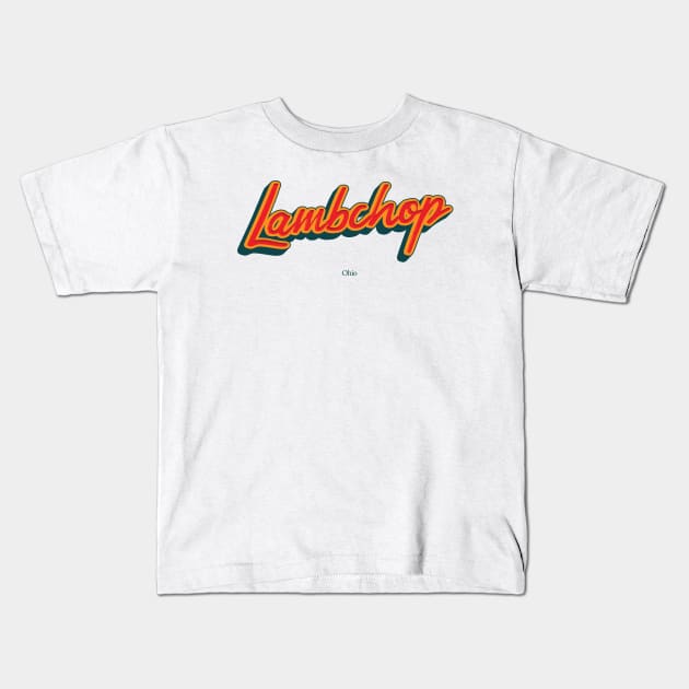 Lambchop Kids T-Shirt by PowelCastStudio